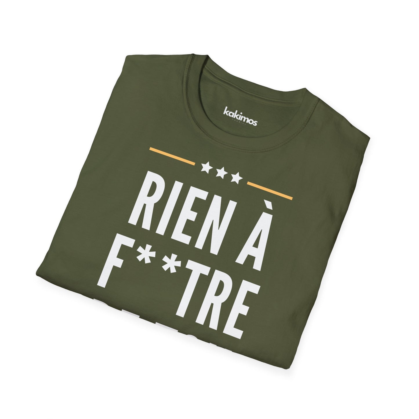 T-Shirt Unisex - Rien à Foutre de ton anglais