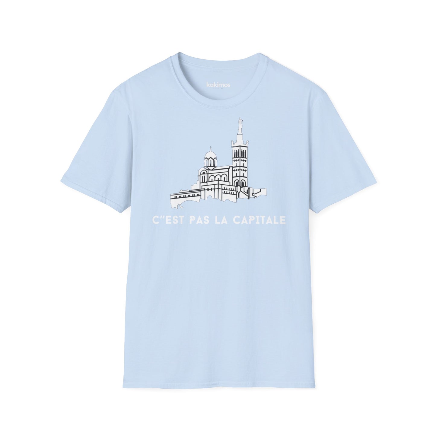 T-shirt Unisexe - c'est pas la capitale c'est marseille bébé