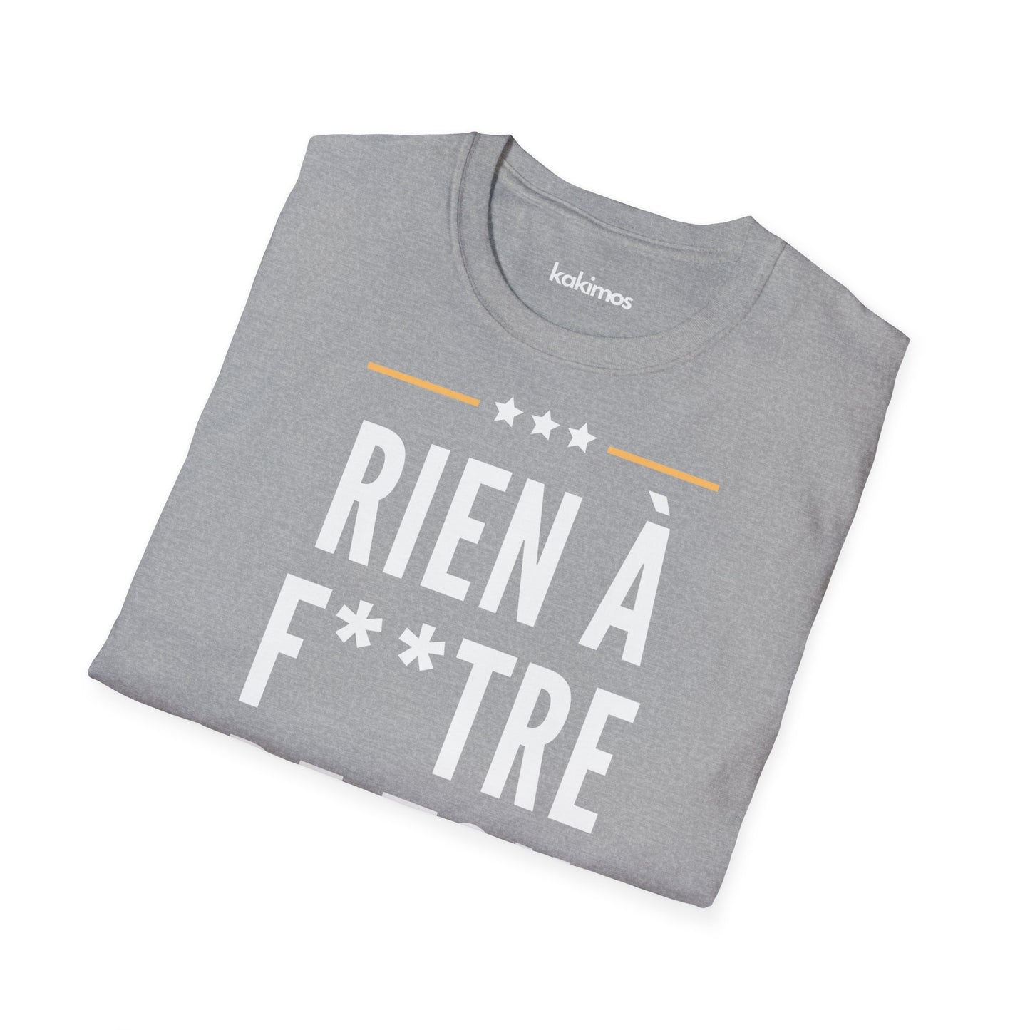 T-Shirt Unisex - Rien à Foutre de ton anglais