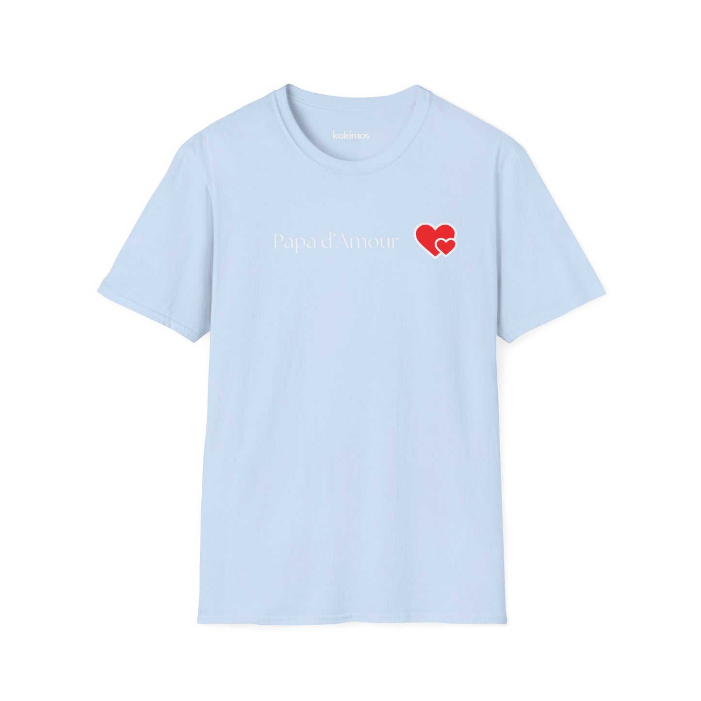 T-Shirt Unisex - Papa d'amour, bonne fêtes papa