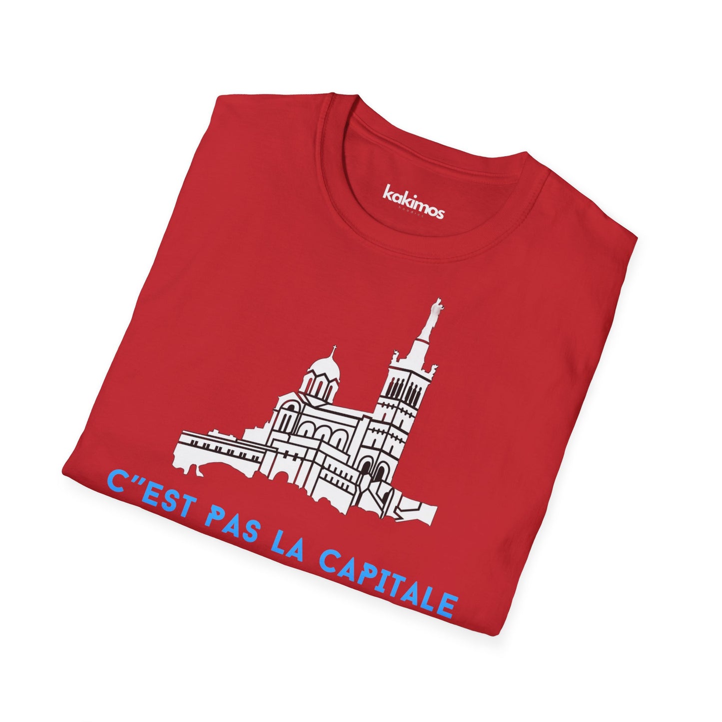 T-shirt Unisexe - c'est pas la capitale c'est marseille bébé