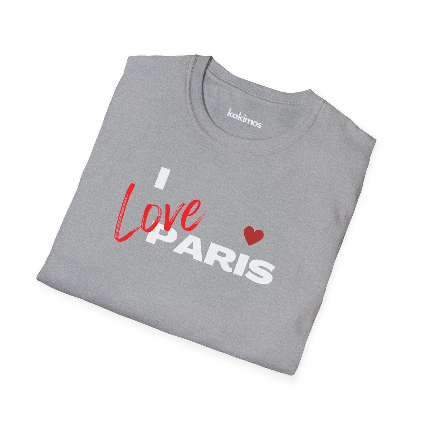 T-Shirt Unisex - I love paris