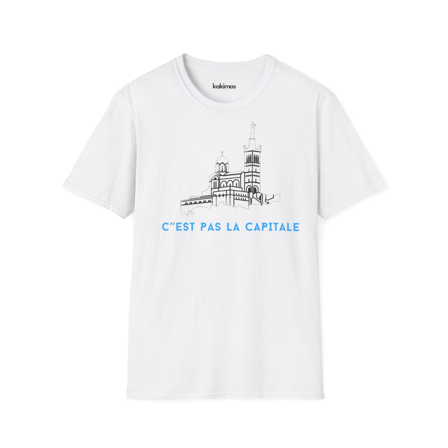 T-shirt Unisexe - c'est pas la capitale c'est marseille bébé