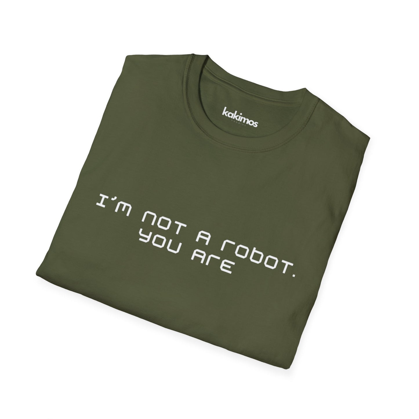 T-Shirt Unisex - I'm not a Robot