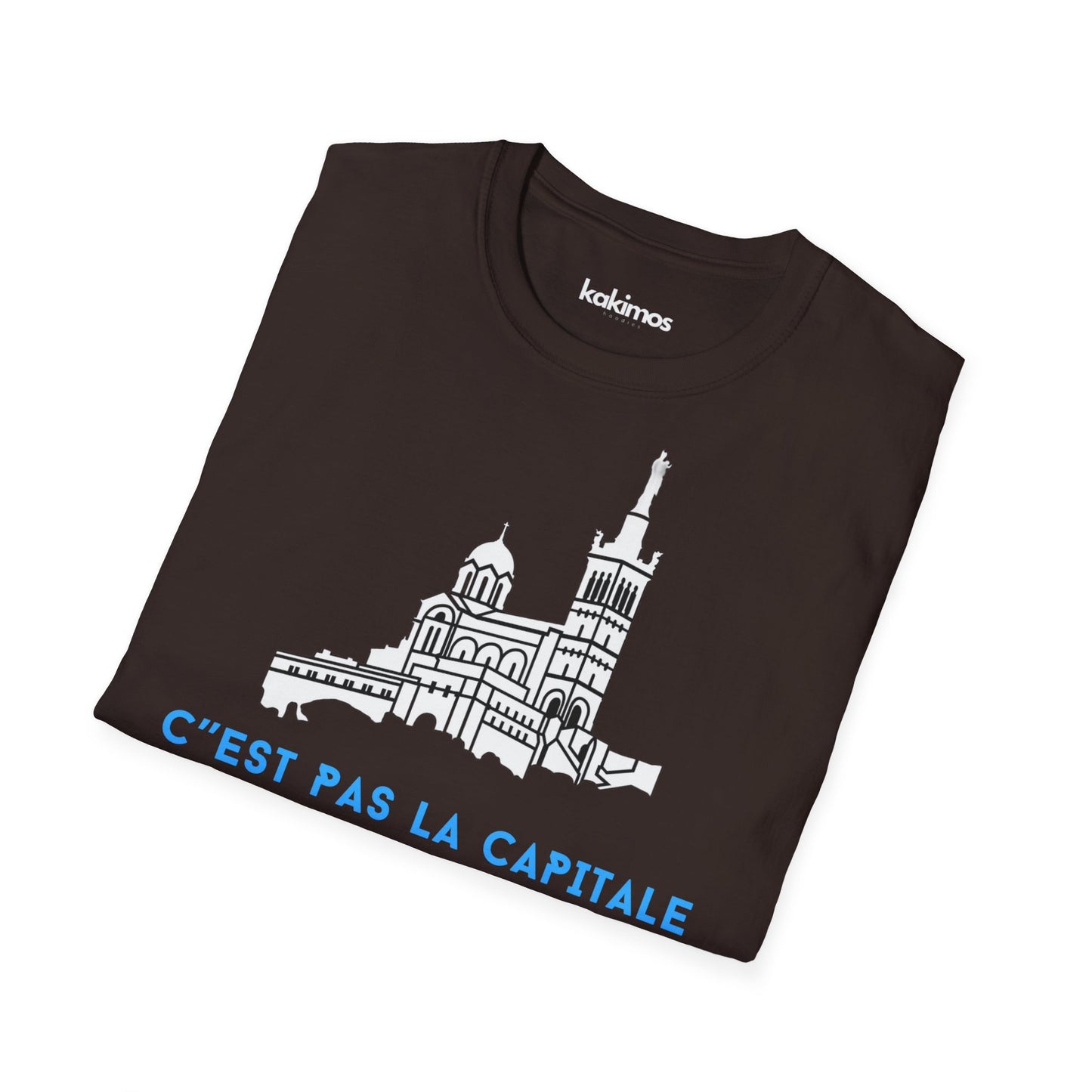 T-shirt Unisexe - c'est pas la capitale c'est marseille bébé