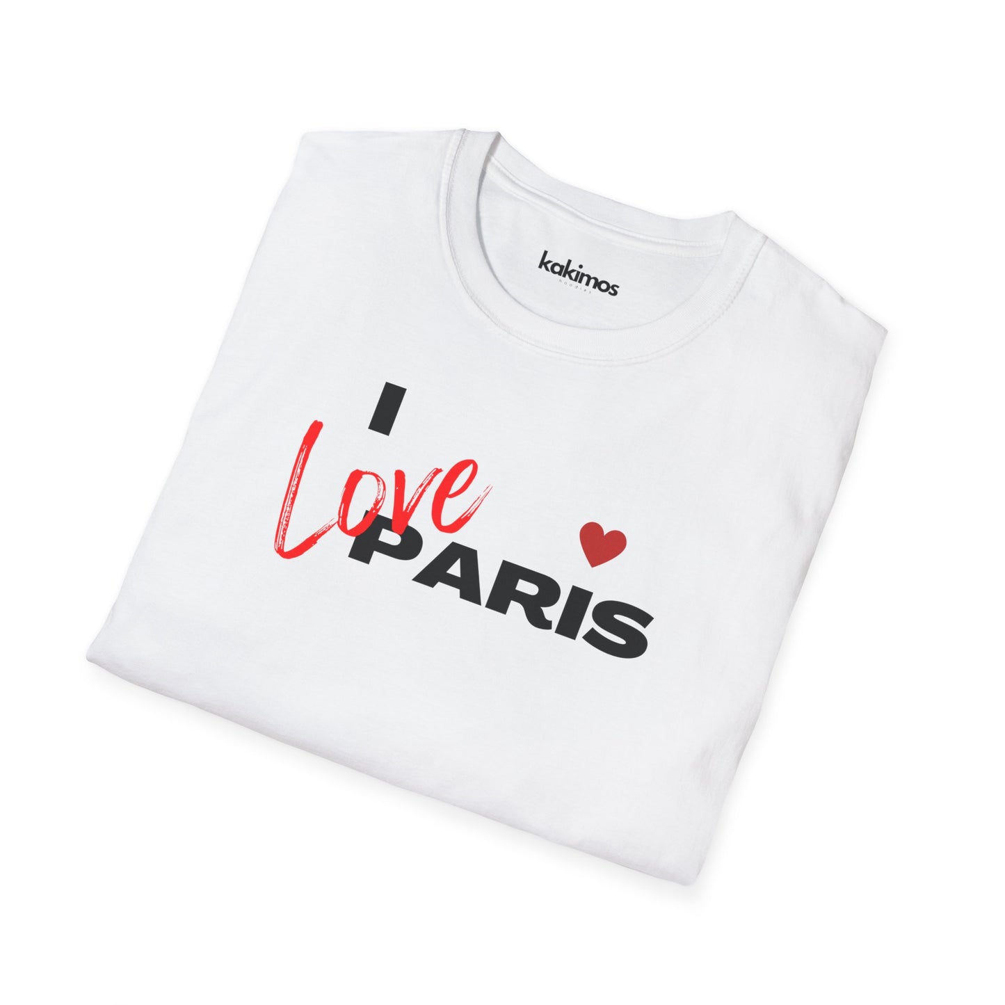 T-Shirt Unisex - I love paris