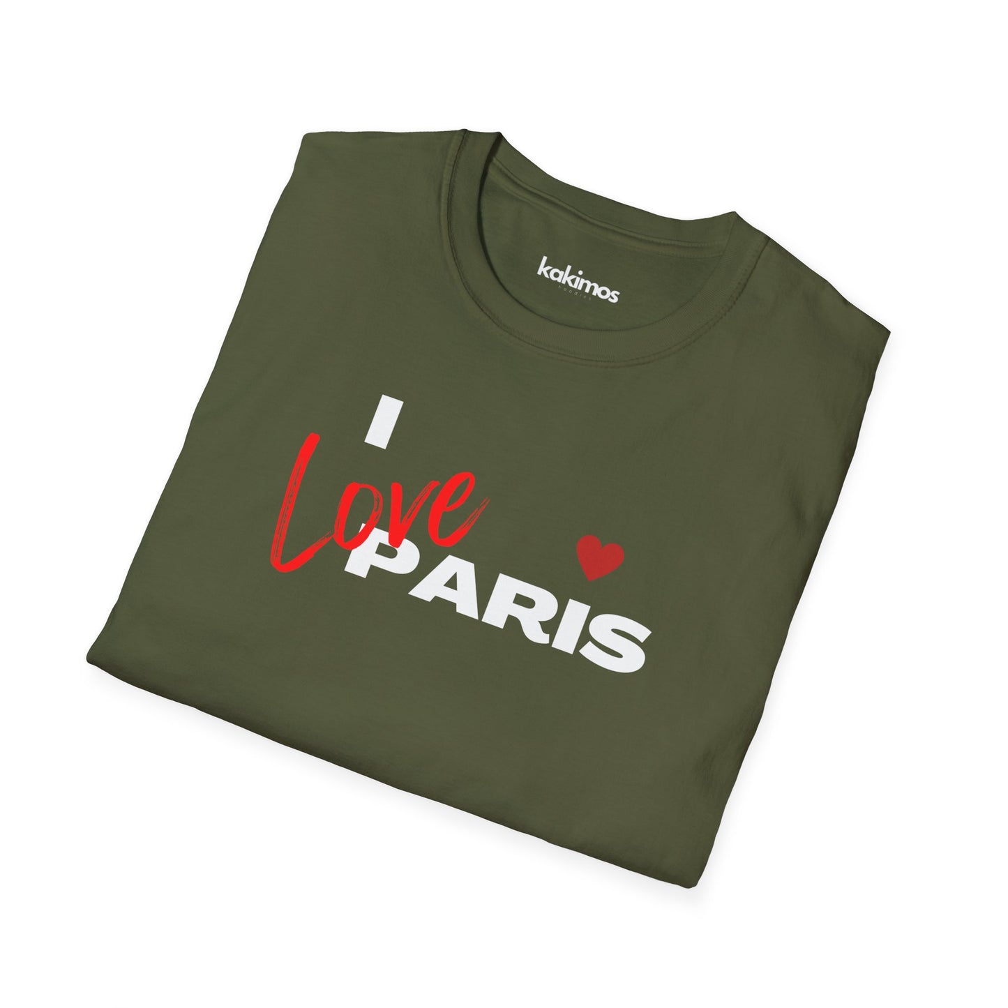 T-Shirt Unisex - I love paris