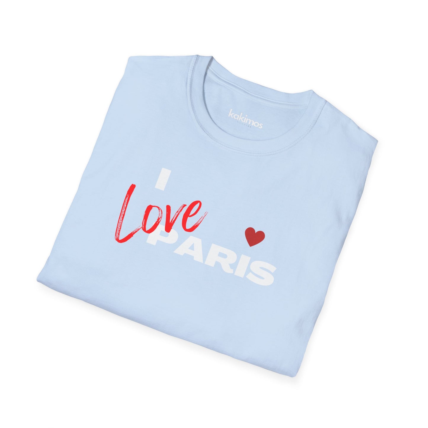 T-Shirt Unisex - I love paris