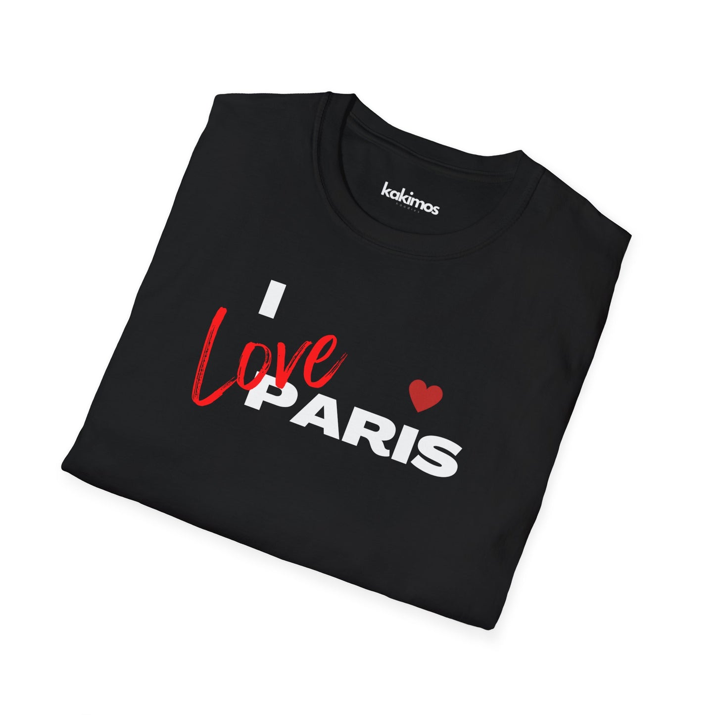 T-Shirt Unisex - I love paris