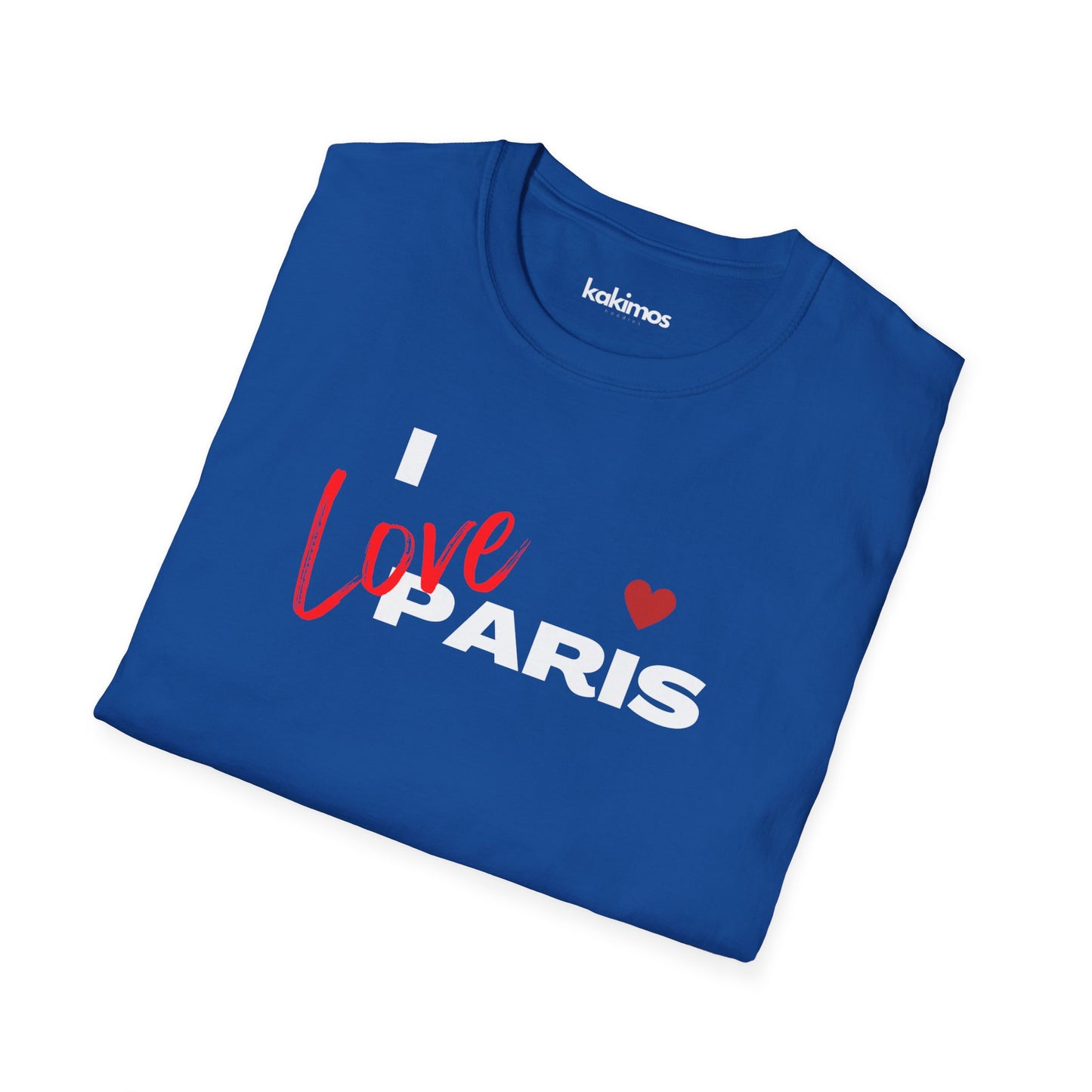 T-Shirt Unisex - I love paris