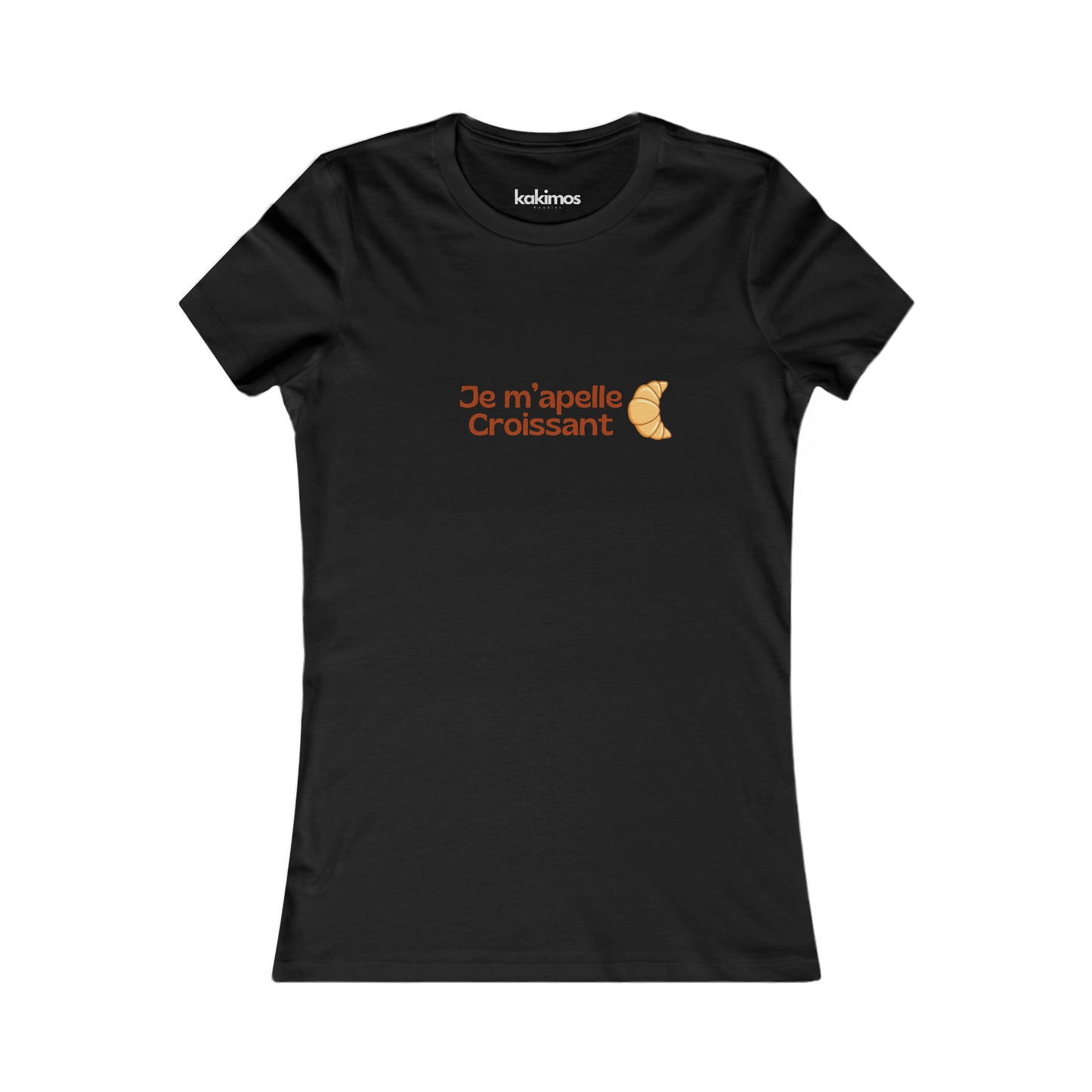 T-shirt Femme - Je m'apelle croissant