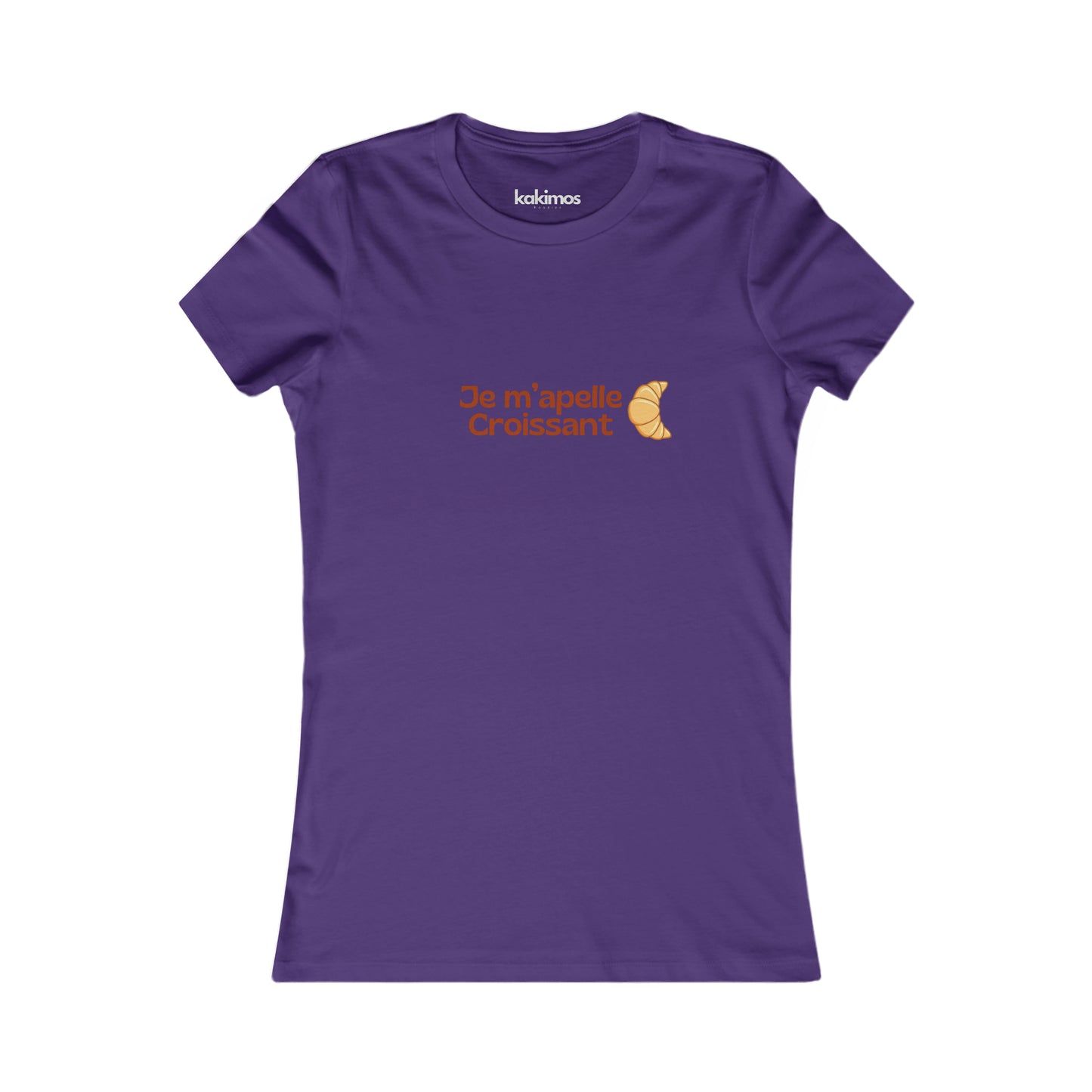 T-shirt Femme - Je m'apelle croissant
