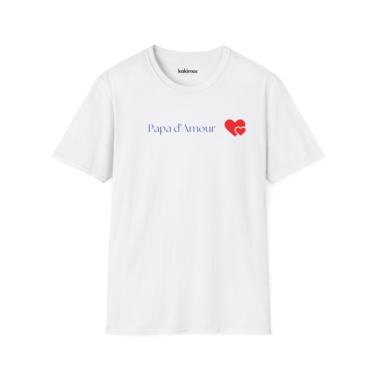 T-Shirt Unisex - Papa d'amour, bonne fêtes papa