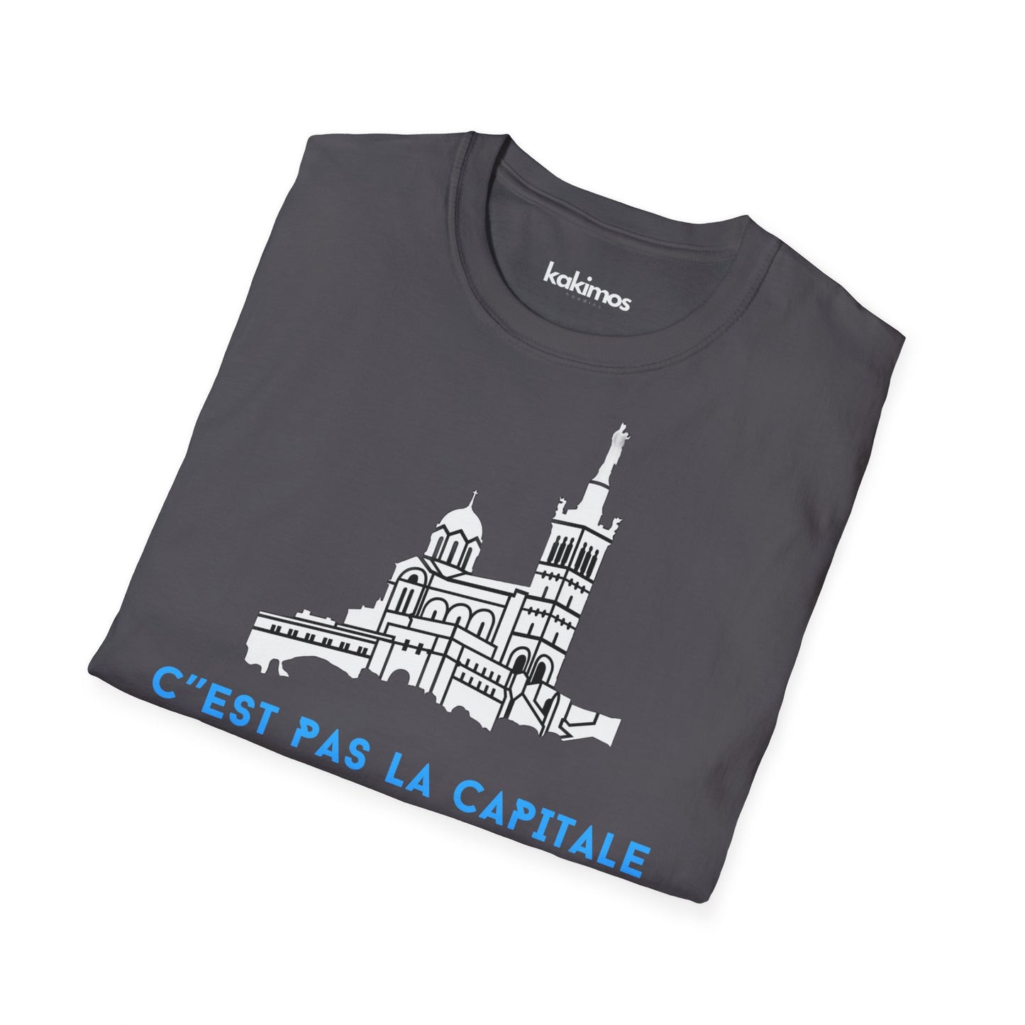 T-shirt Unisexe - c'est pas la capitale c'est marseille bébé