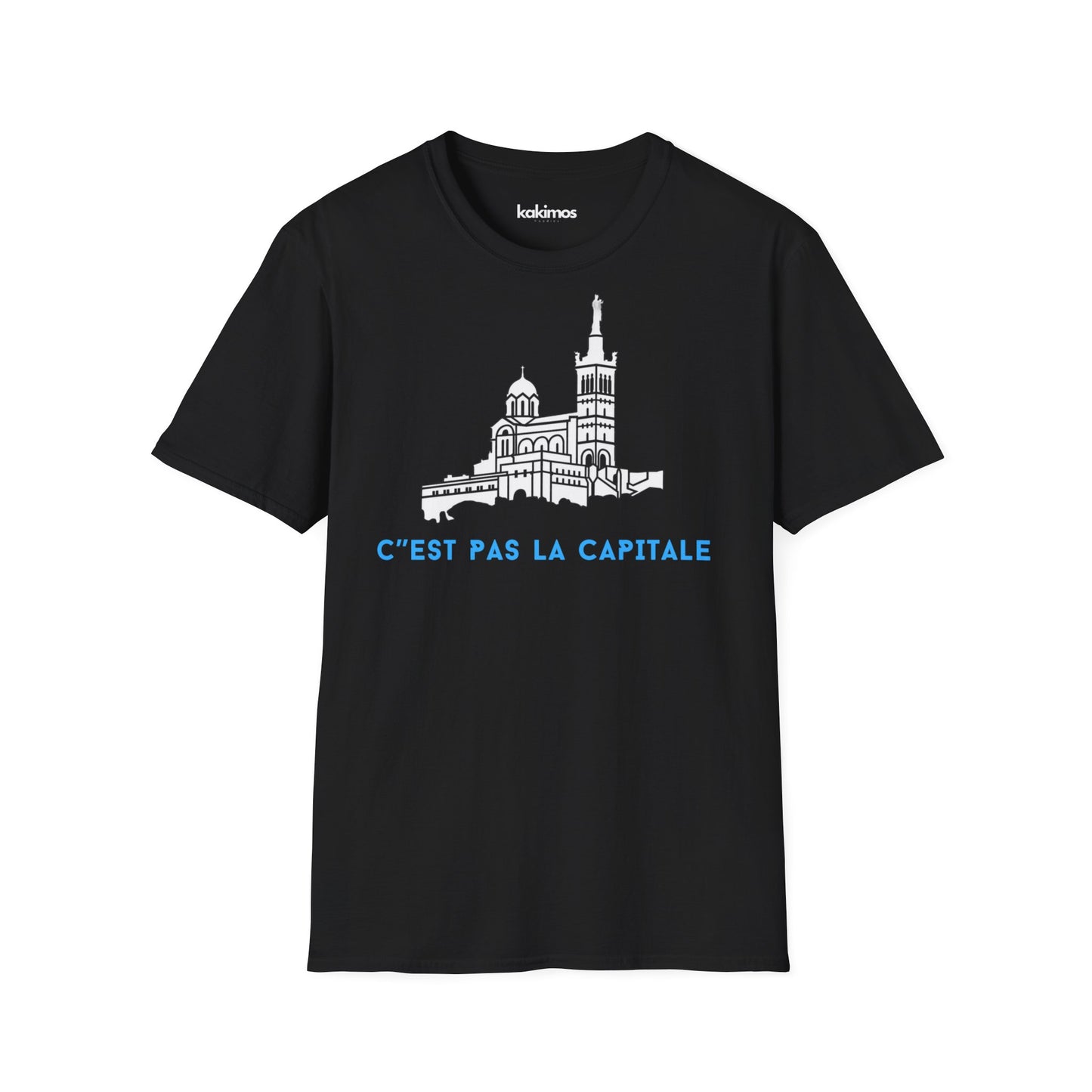T-shirt Unisexe - c'est pas la capitale c'est marseille bébé