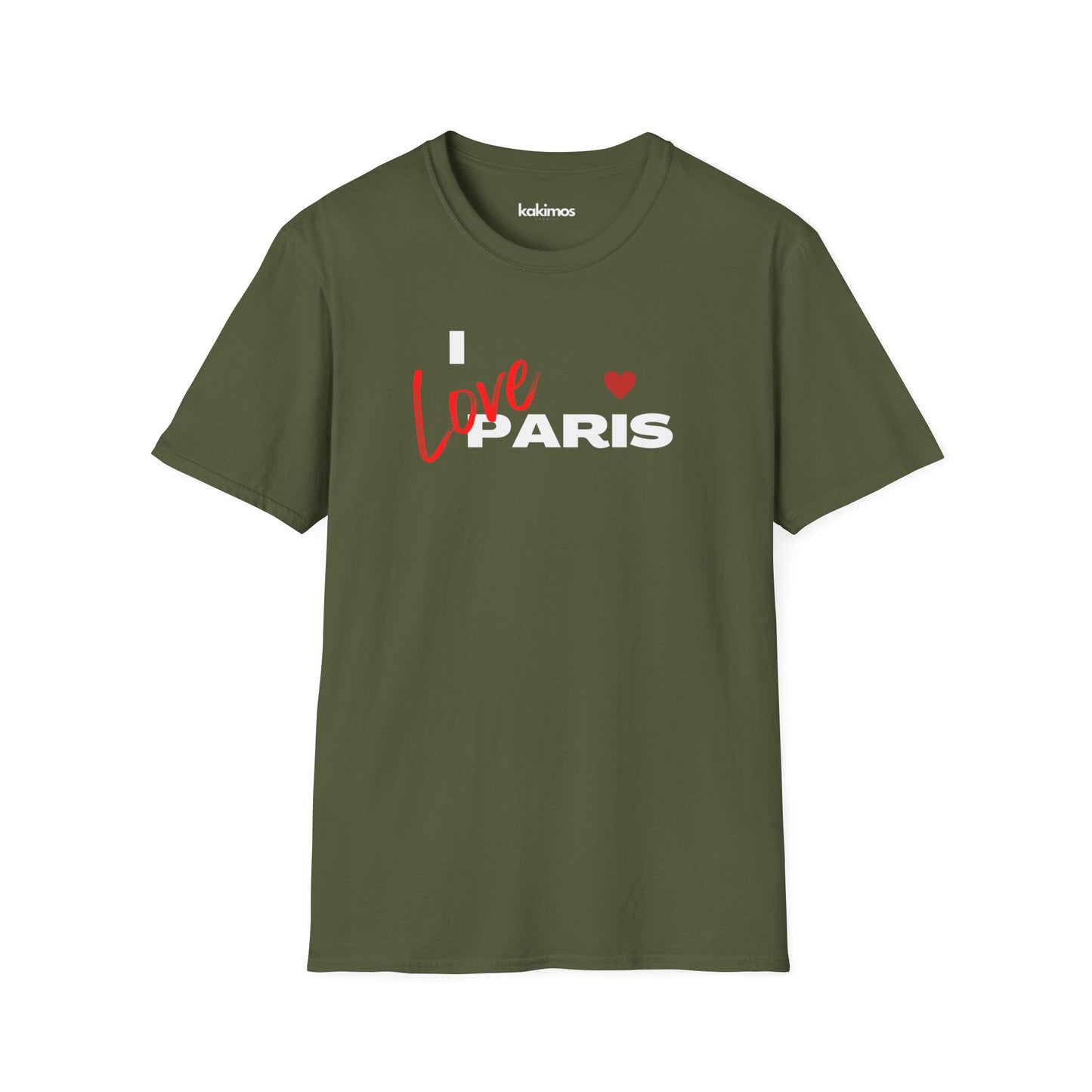 T-Shirt Unisex - I love paris