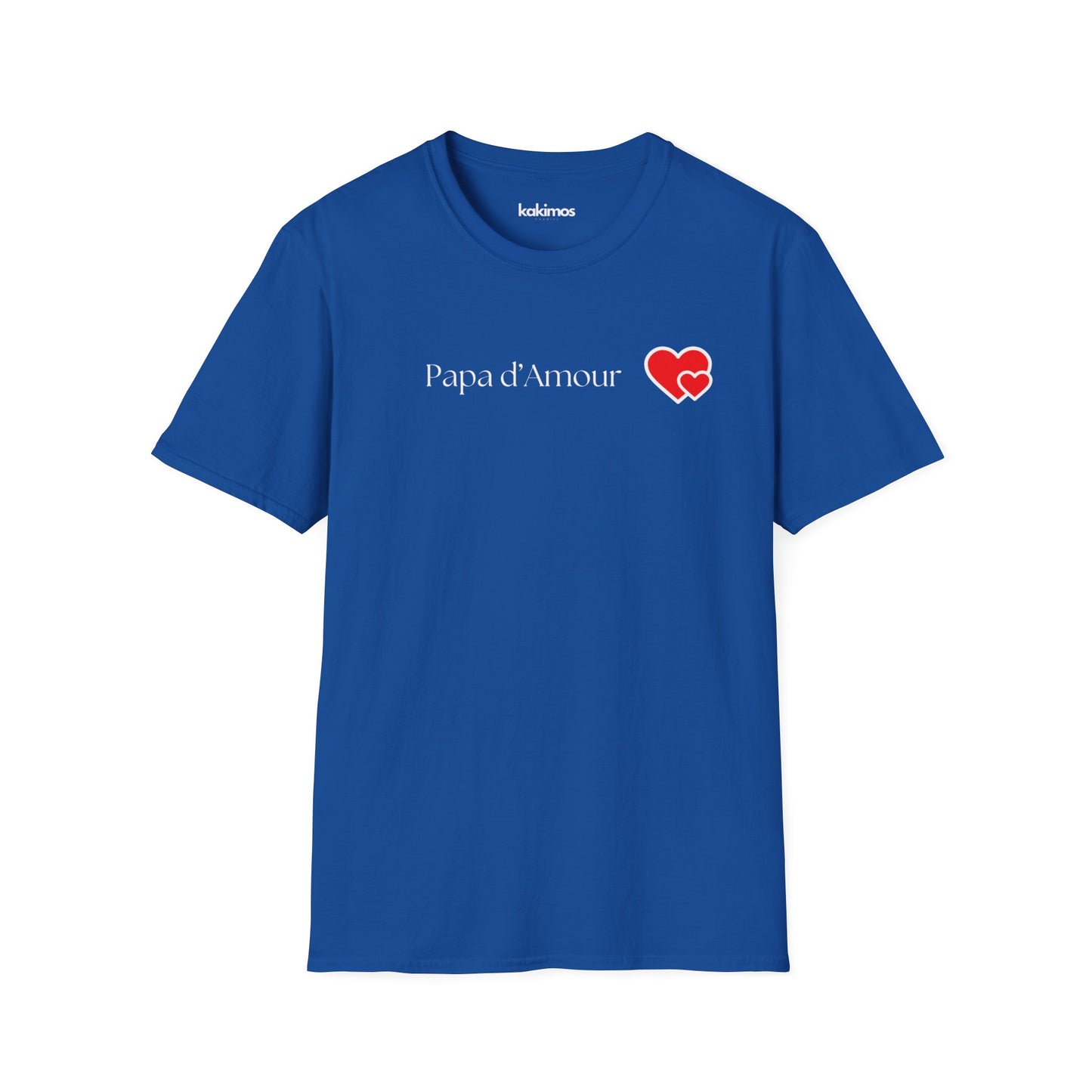 T-Shirt Unisex - Papa d'amour, bonne fêtes papa