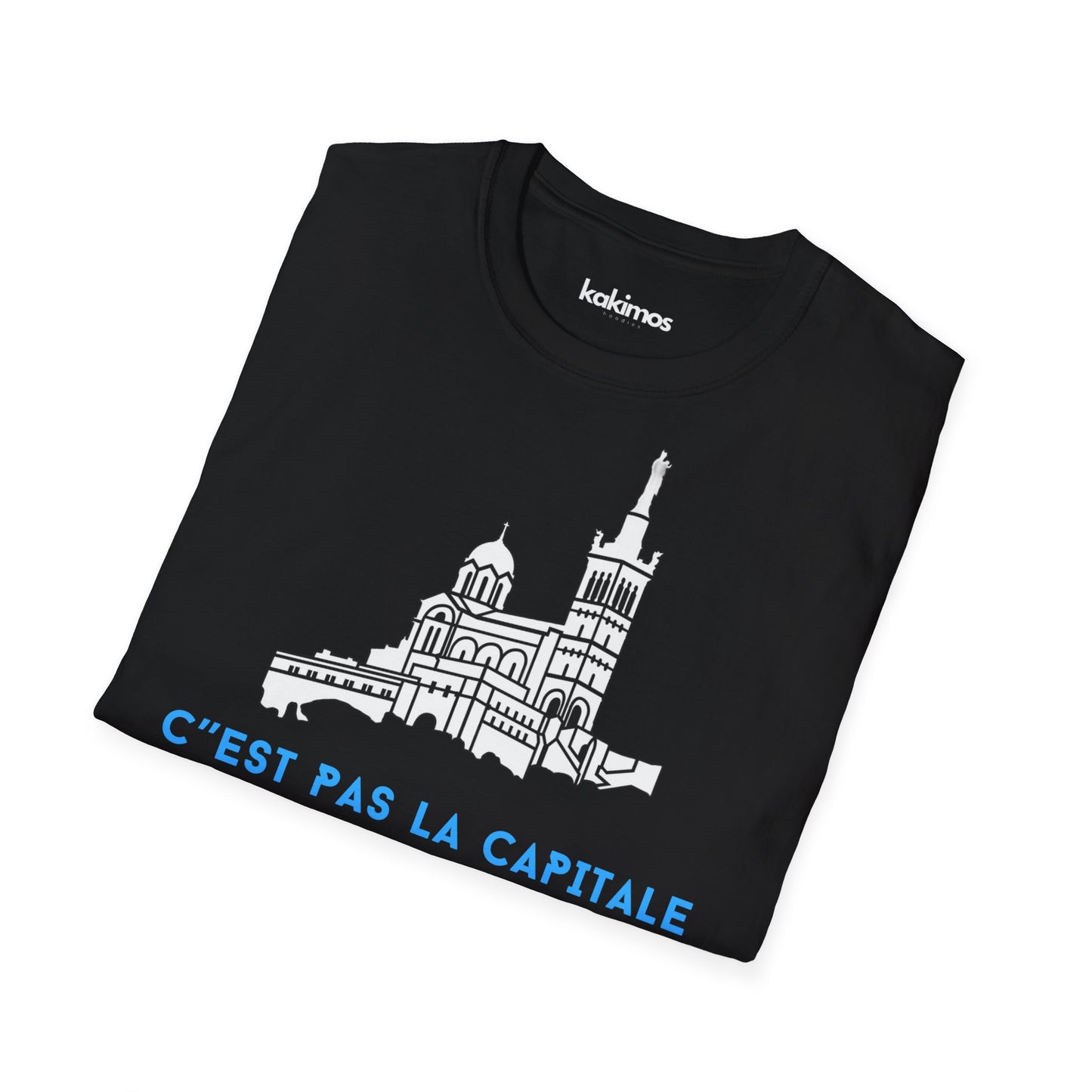 T-shirt Unisexe - c'est pas la capitale c'est marseille bébé