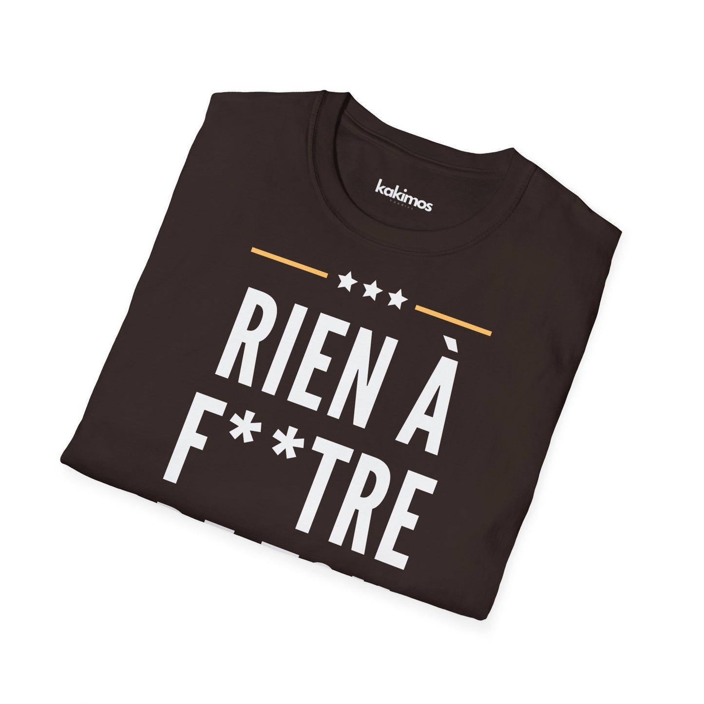T-Shirt Unisex - Rien à Foutre de ton anglais