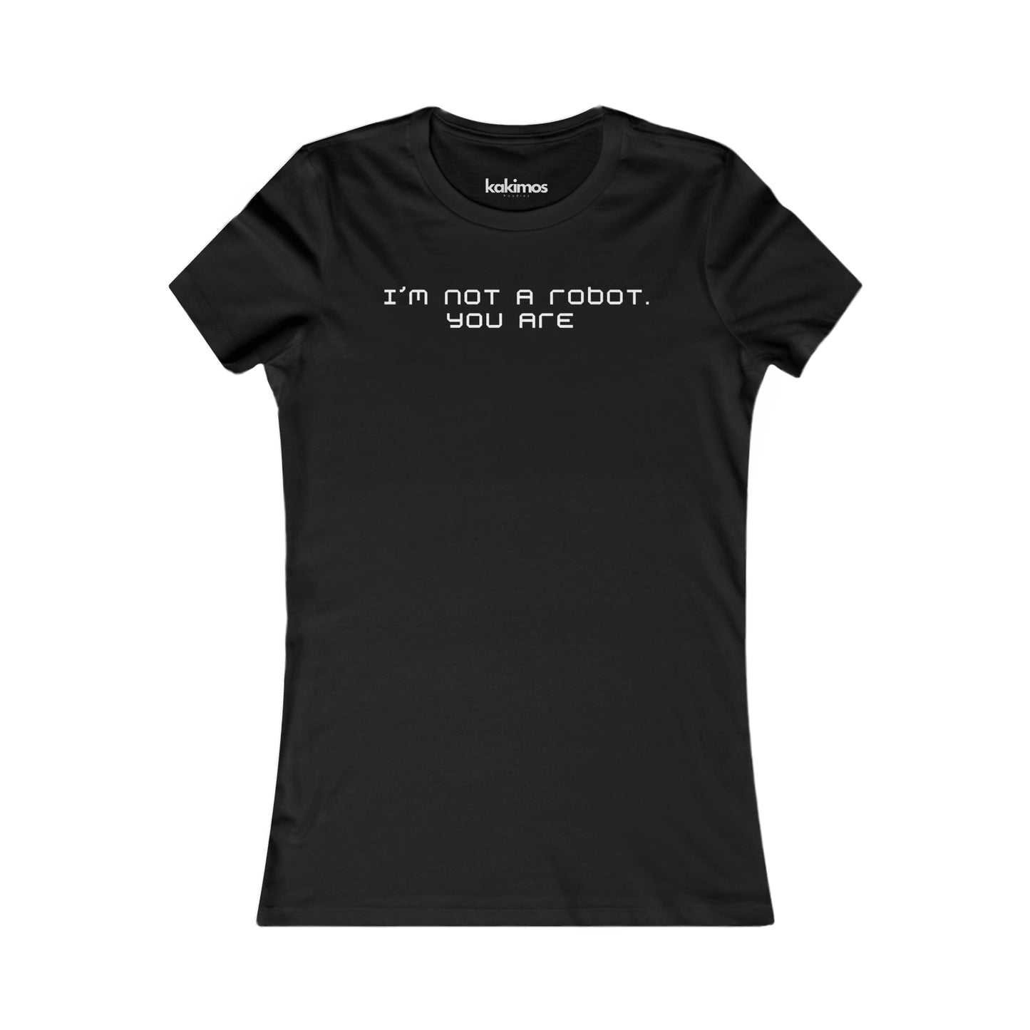 T-shirt Femme - I'm not a Robot