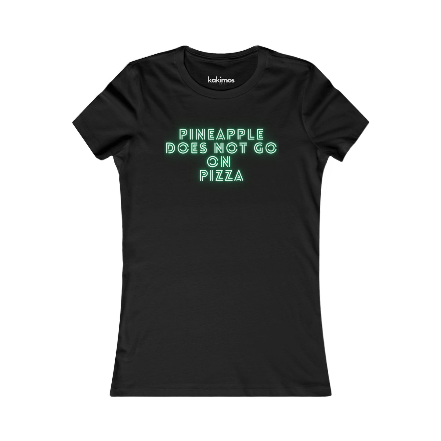T-shirt Femme - Pineapple does not go on pizza