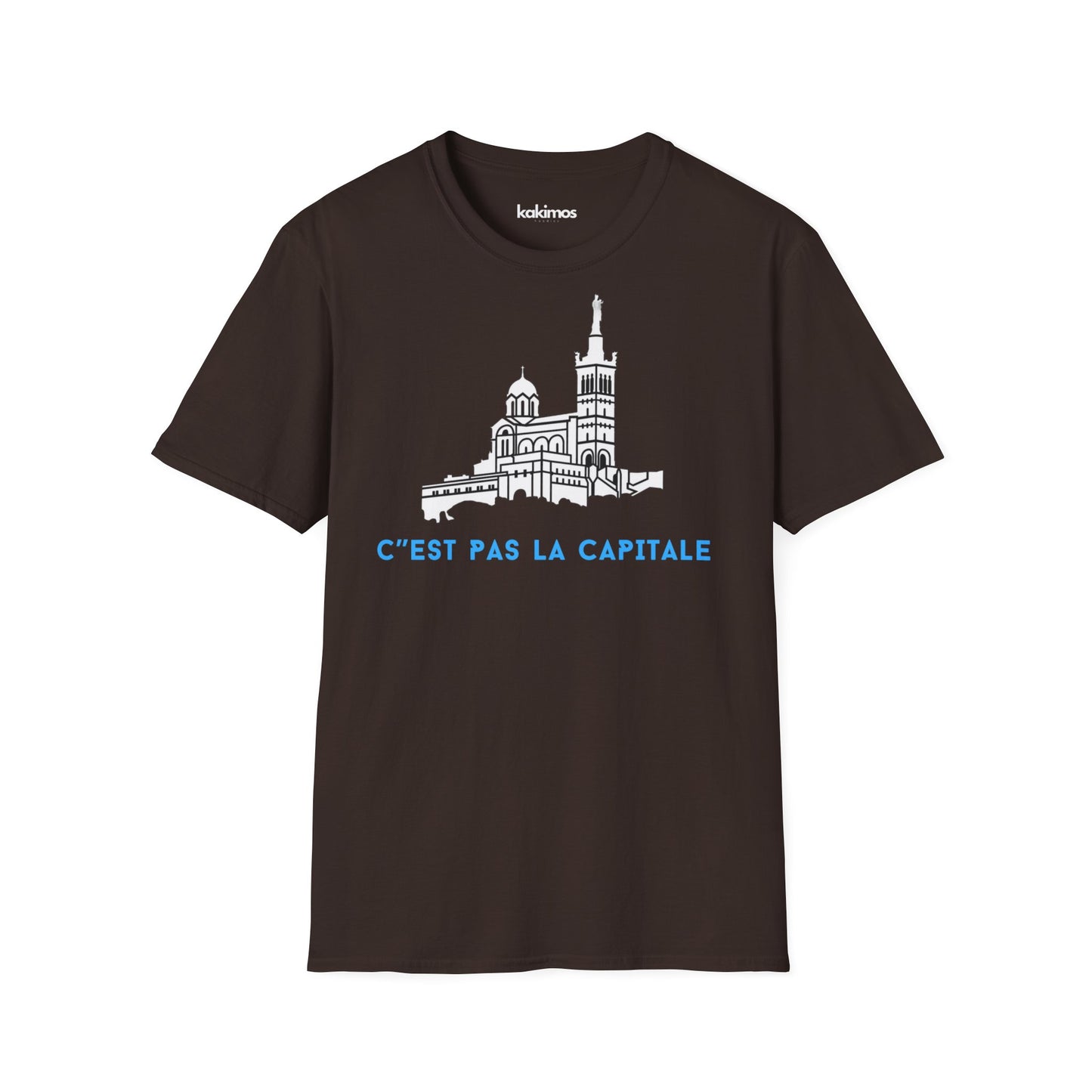 T-shirt Unisexe - c'est pas la capitale c'est marseille bébé