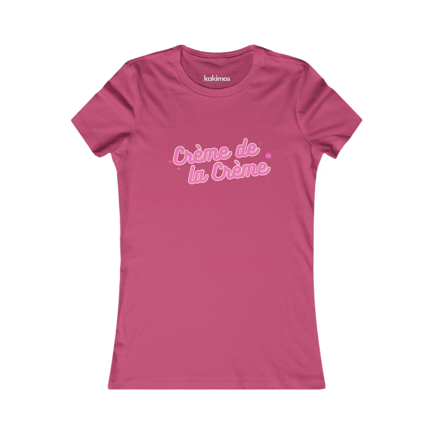 T-shirt Femme - Crème de la crème
