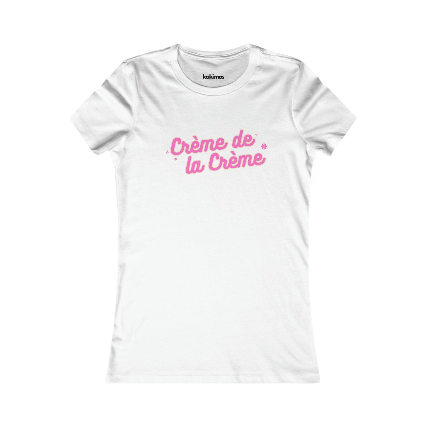 T-shirt Femme - Crème de la crème