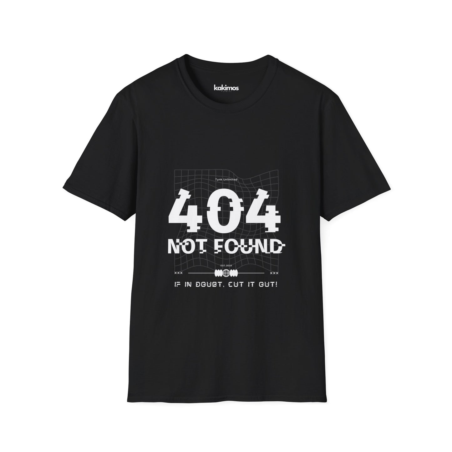 T-shirt Unisexe - Geek, 404 not found