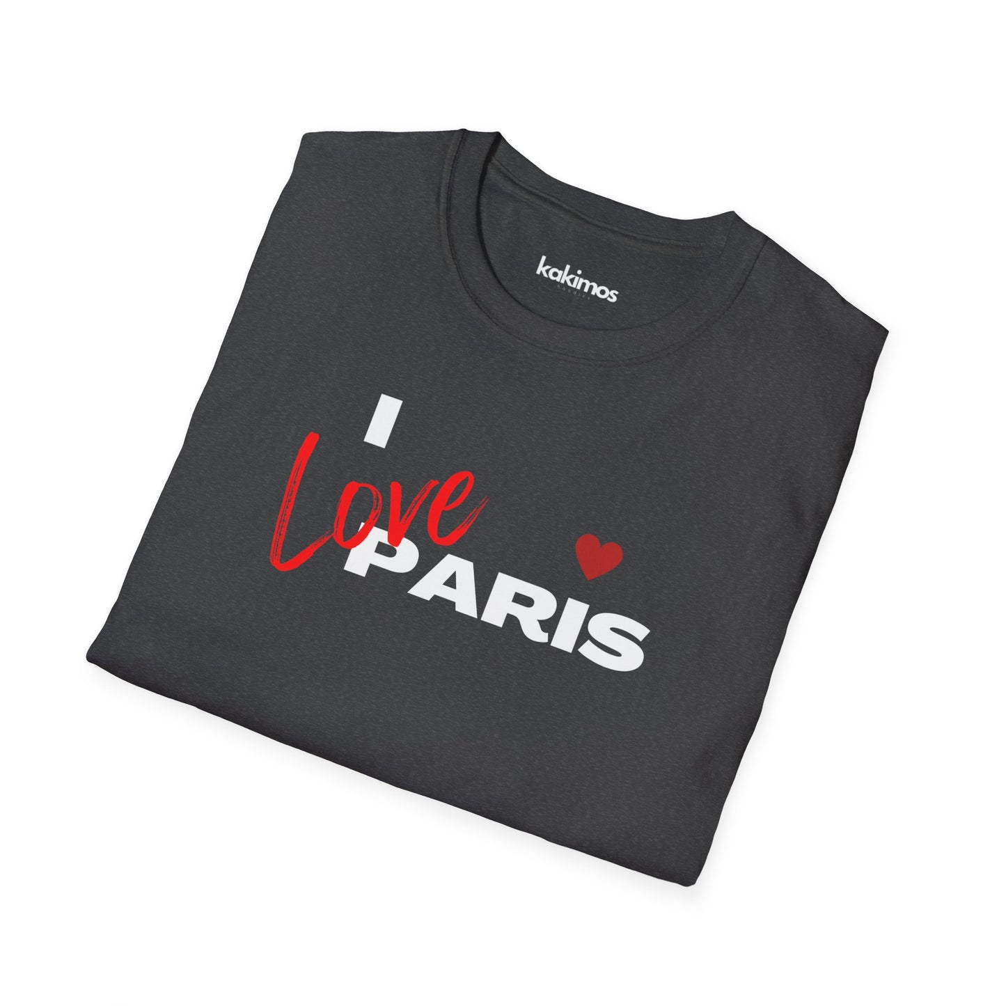 T-Shirt Unisex - I love paris
