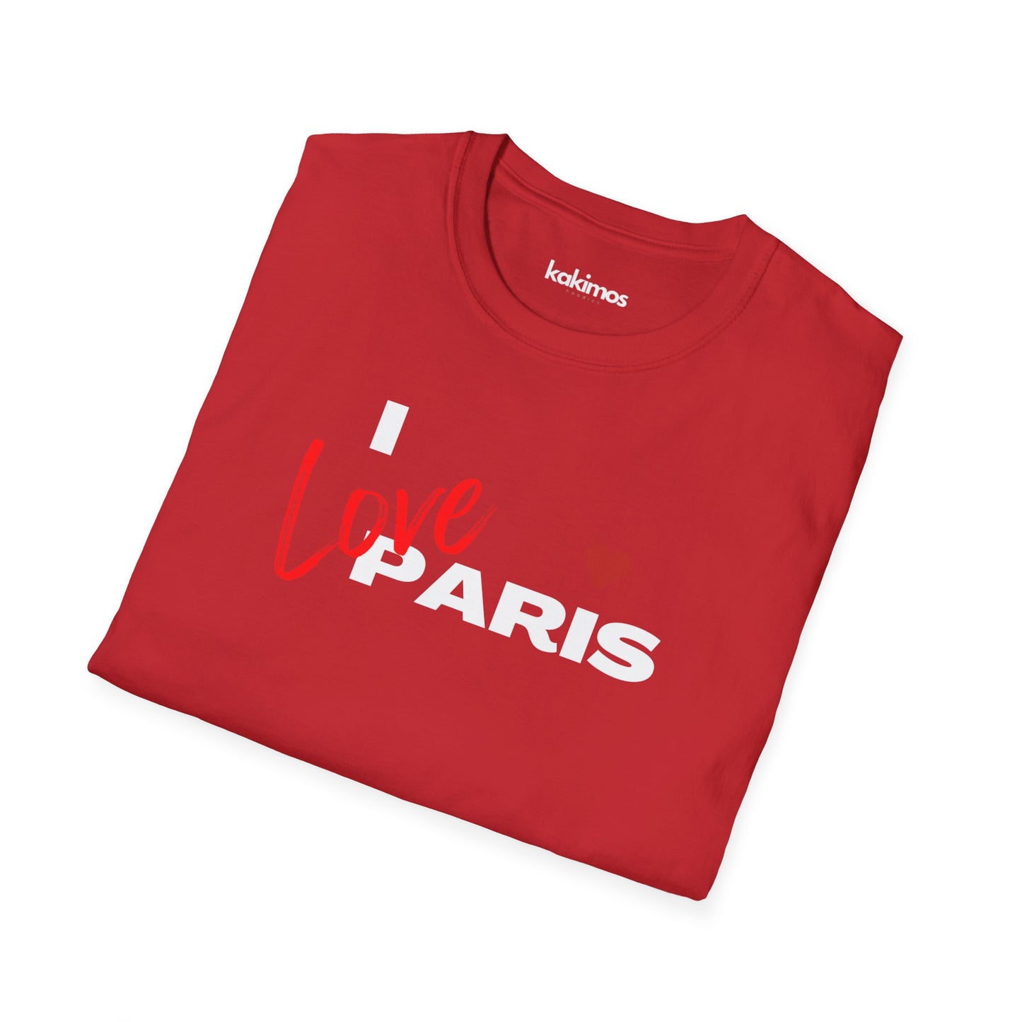 T-Shirt Unisex - I love paris