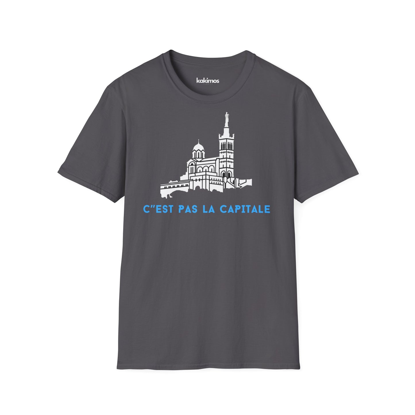 T-shirt Unisexe - c'est pas la capitale c'est marseille bébé