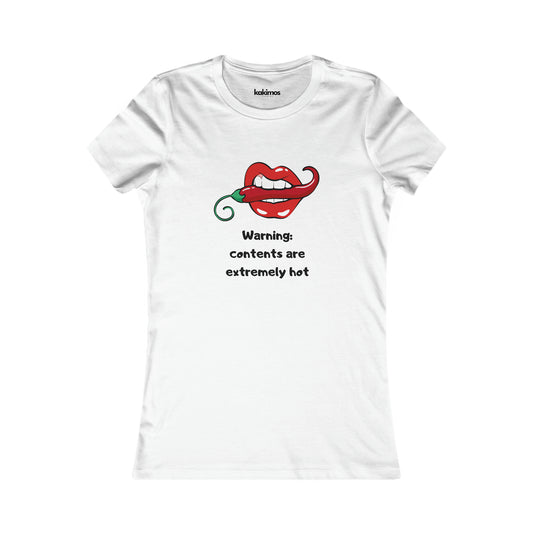 T-shirt Femme - Hot content