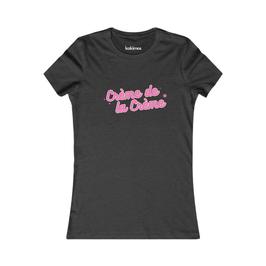 T-shirt Femme - Crème de la crème