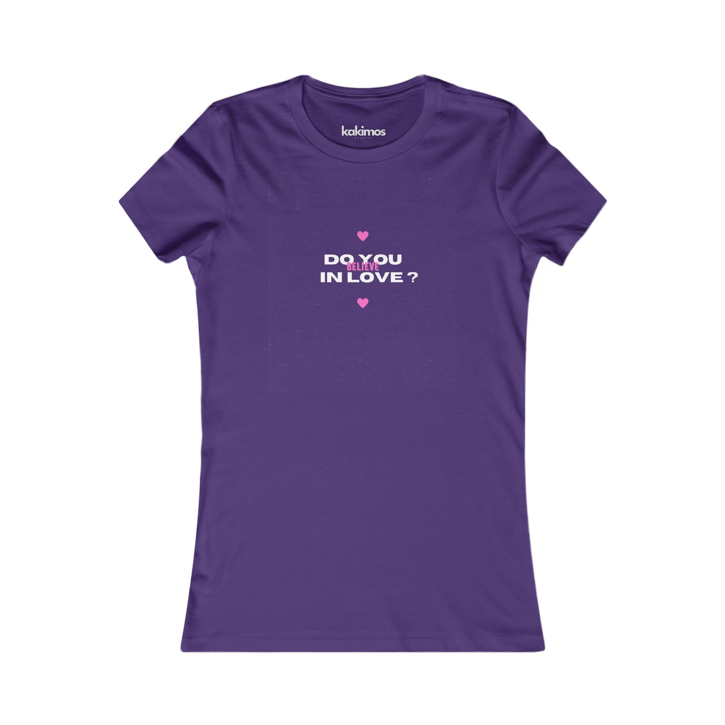 T-shirt Femme - Do you Believe in Love ?