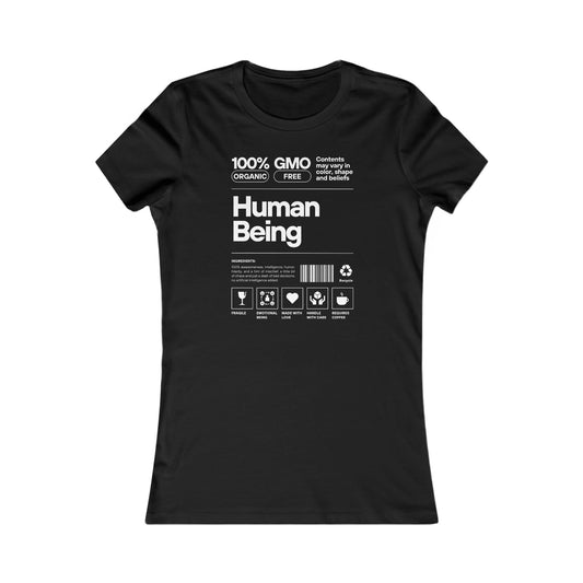 T-shirt Femme Human being