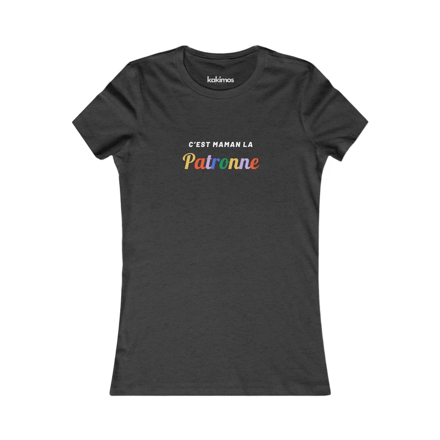 T-shirt Femme - C'est maman la Patronne