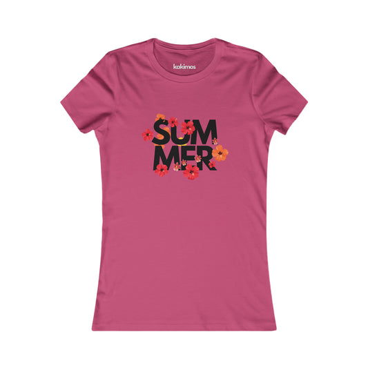 T-shirt Femme - Fleurs Summer