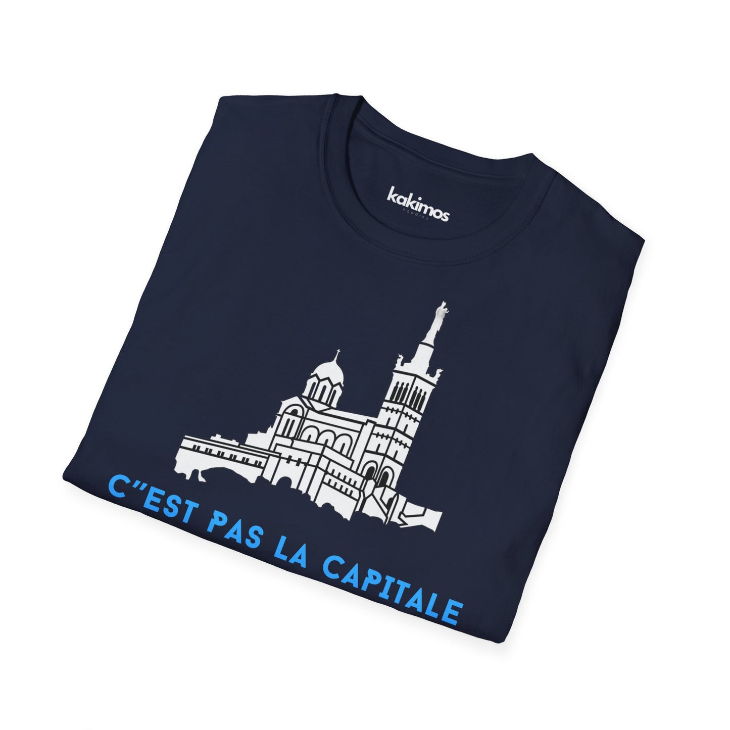 T-shirt Unisexe - c'est pas la capitale c'est marseille bébé