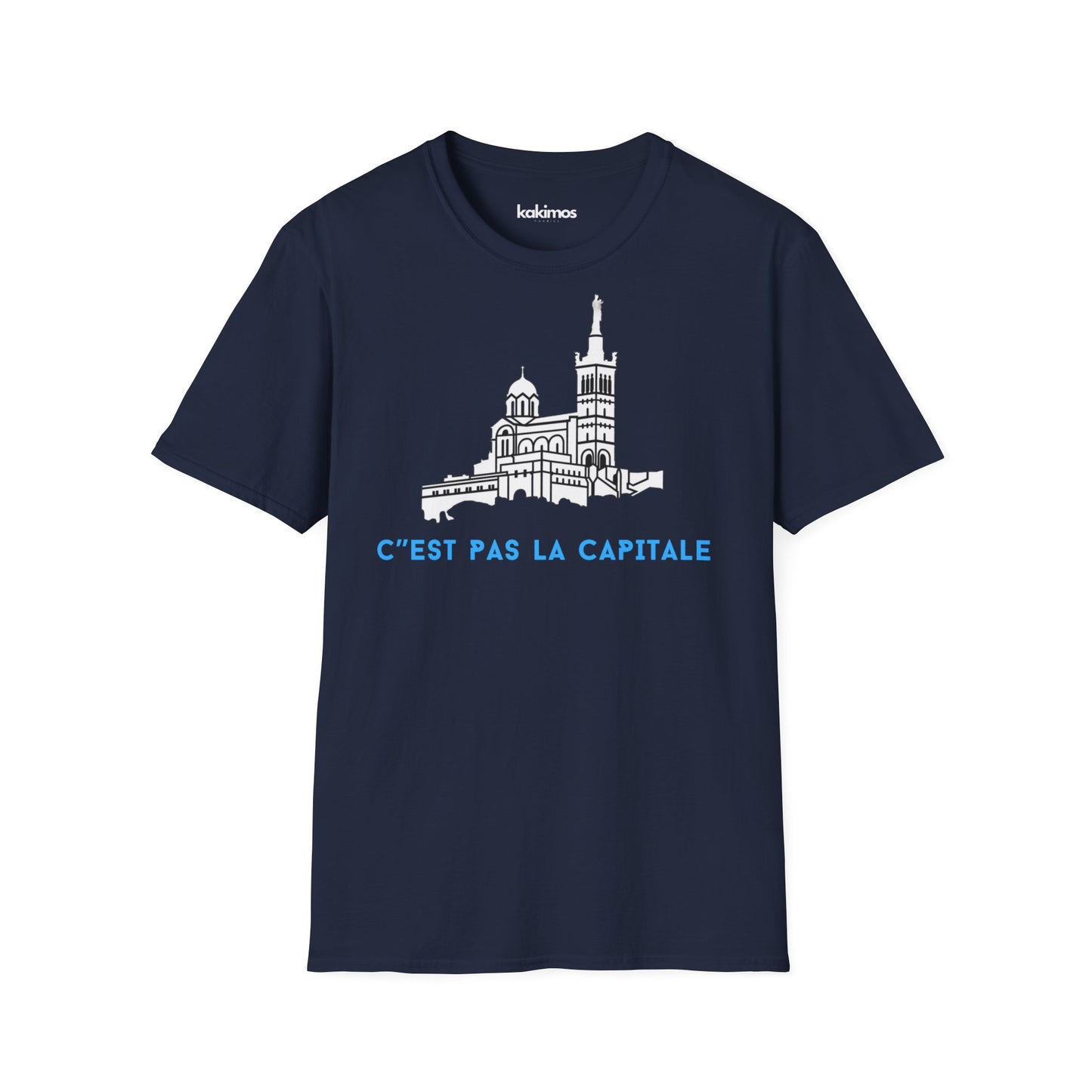 T-shirt Unisexe - c'est pas la capitale c'est marseille bébé