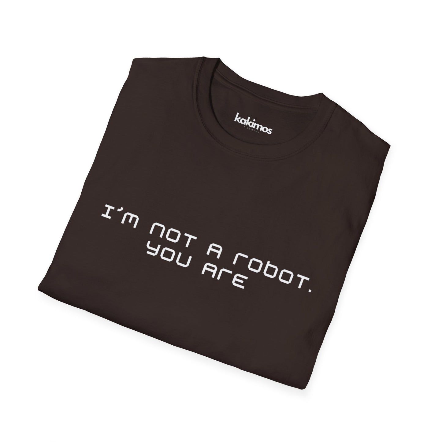 T-Shirt Unisex - I'm not a Robot
