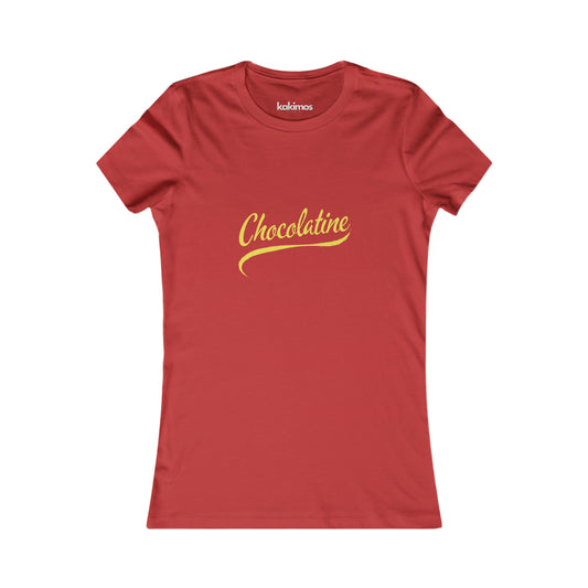 T-shirt Femme - On dit une chocolatine