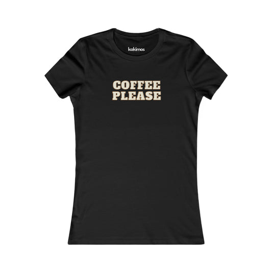T-shirt Femme - Coffee please