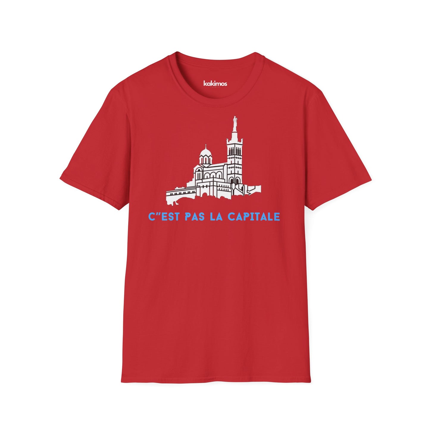 T-shirt Unisexe - c'est pas la capitale c'est marseille bébé