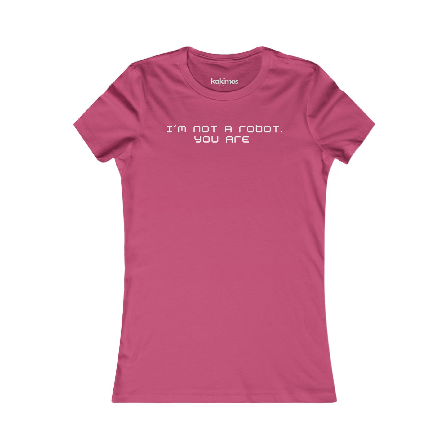 T-shirt Femme - I'm not a Robot