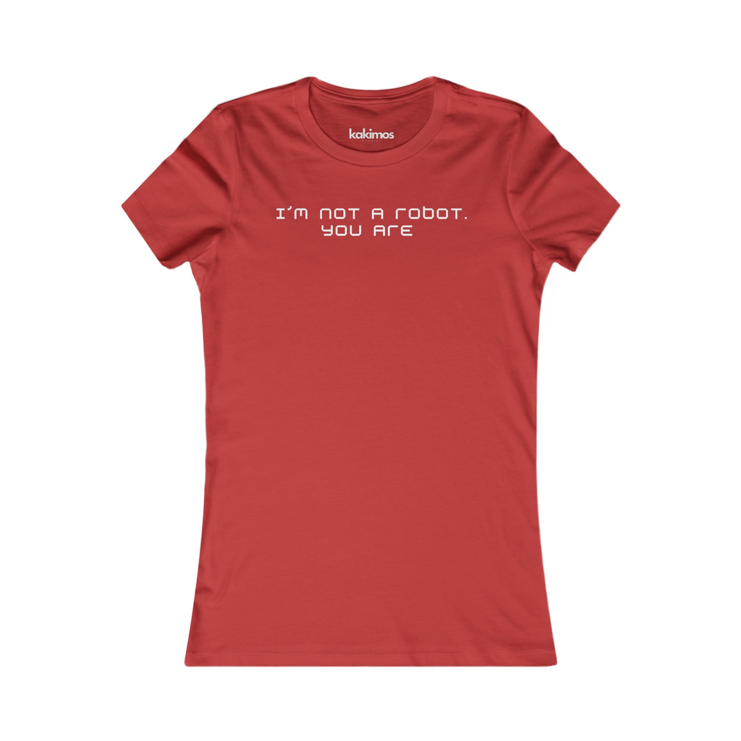 T-shirt Femme - I'm not a Robot