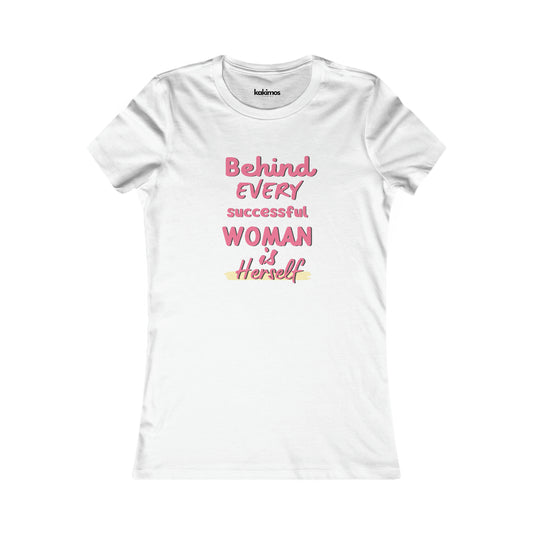 T-shirt Femme - behind every women