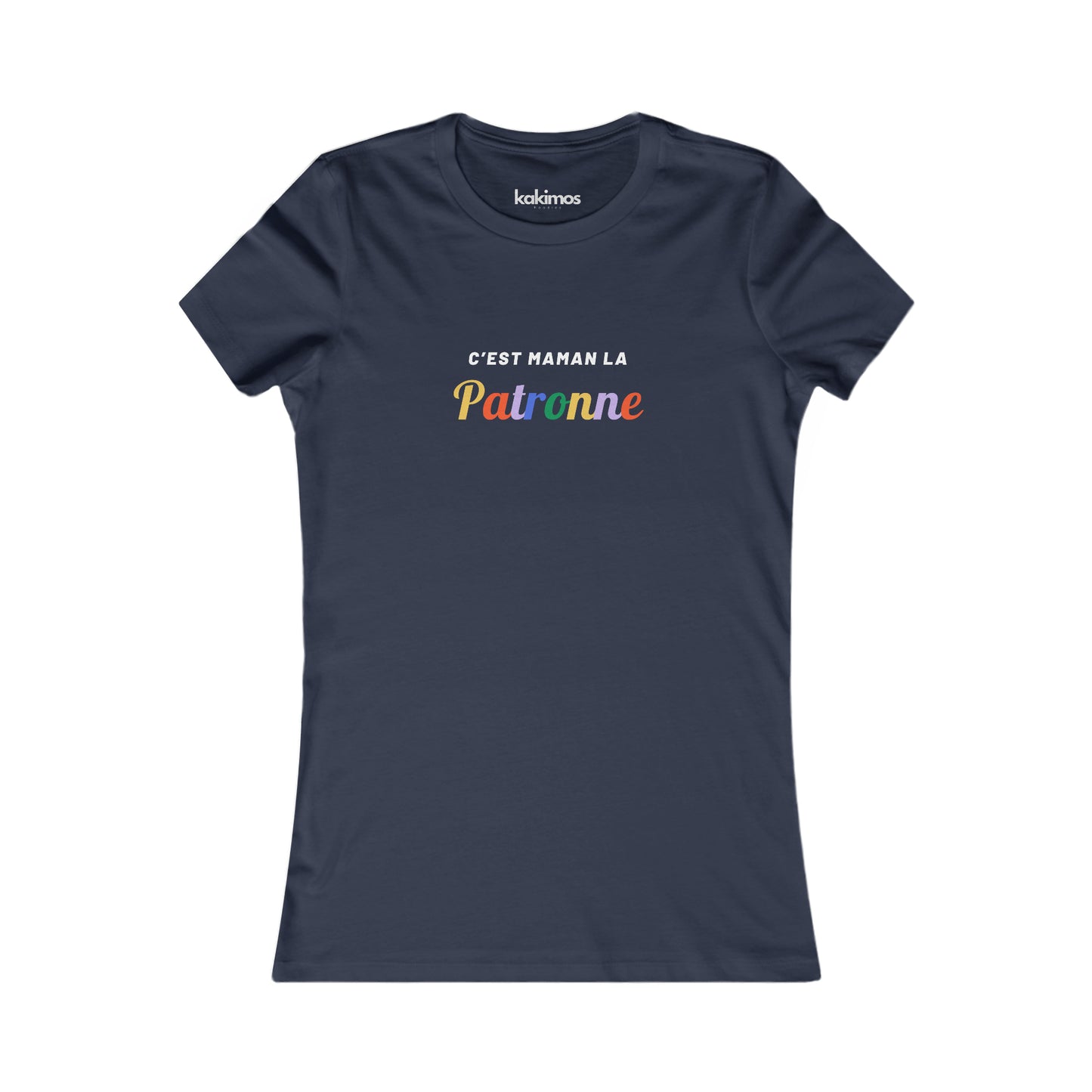 T-shirt Femme - C'est maman la Patronne