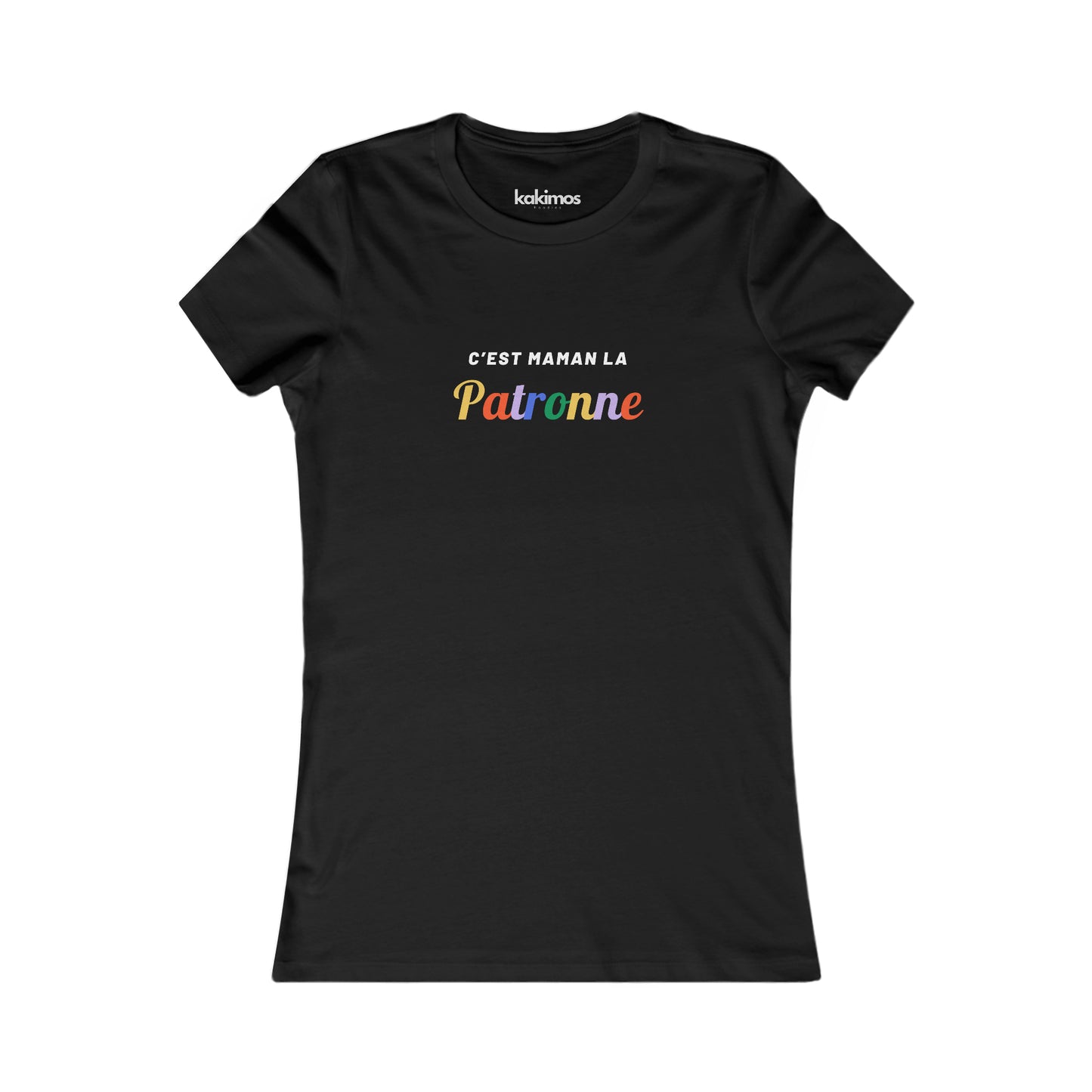 T-shirt Femme - C'est maman la Patronne