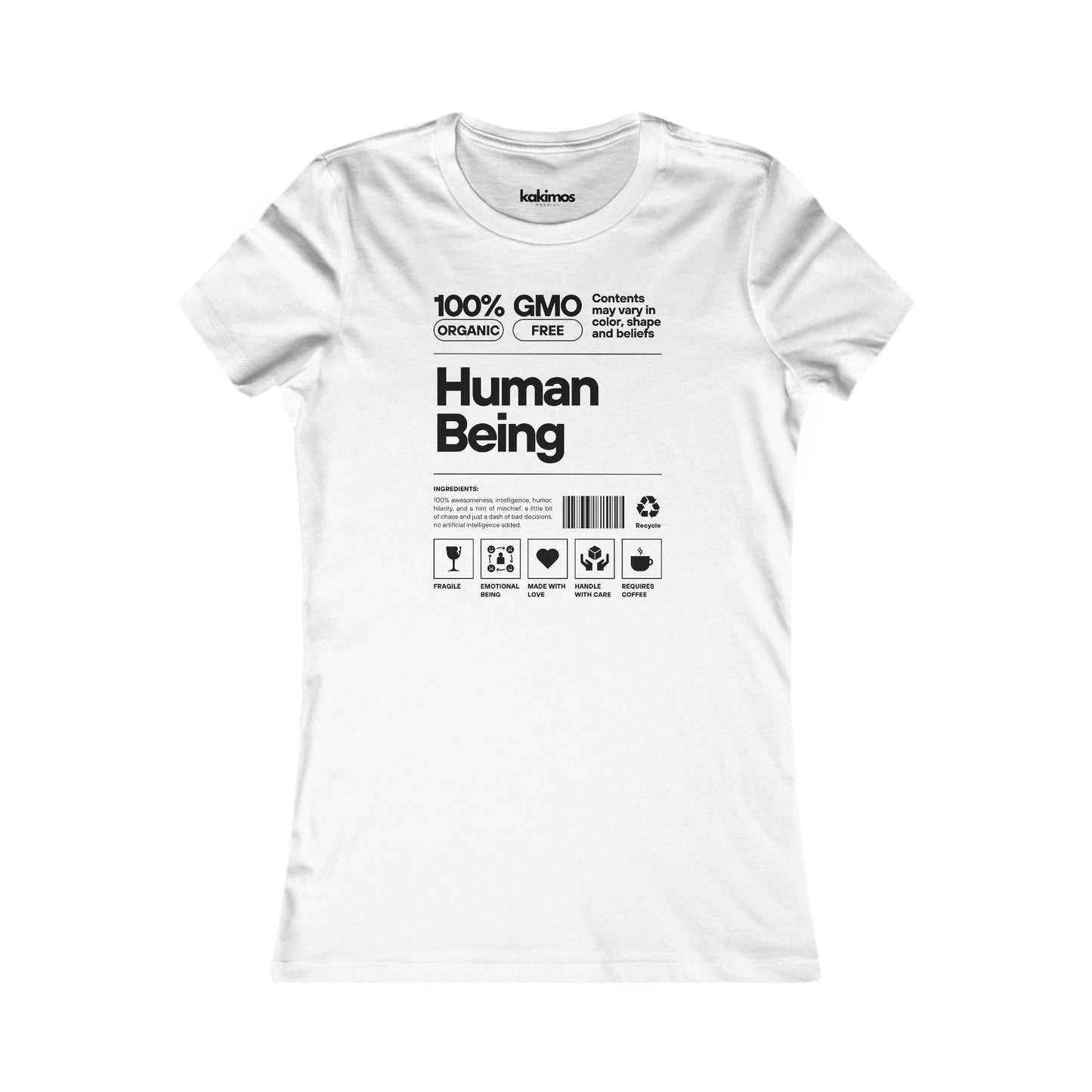 T-shirt Femme Human being